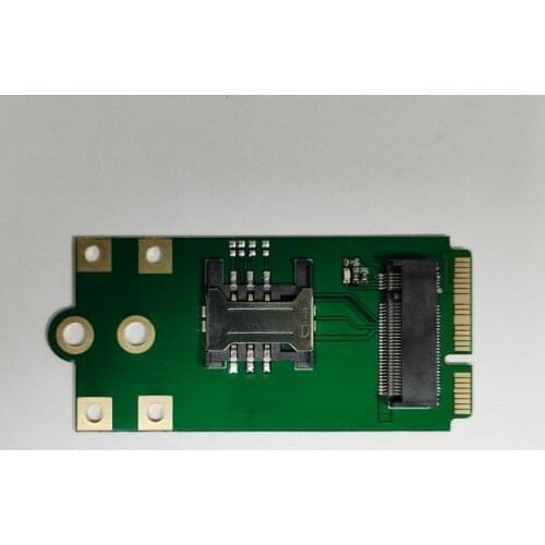 NGFF to Mini Pcie Adapter with SIM card slot M.2 to PCIE transfer card For 3G 4G LTE 5G module SIM8200EA SIM8202G LN940 EM7565