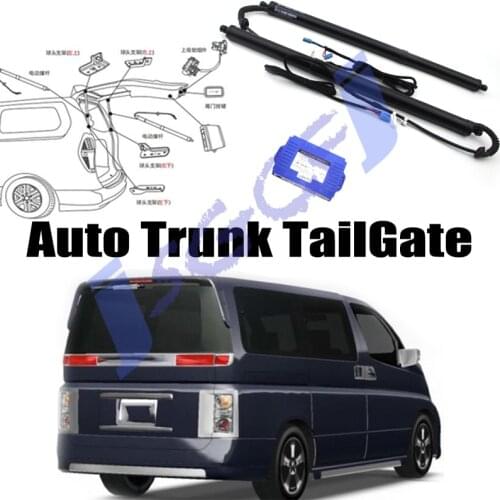 Car Power Trunk Lift Electric Hatch Tailgate Tail gate Strut Auto Rear Door Actuator For Nissan Elgrand E51 2002~2010