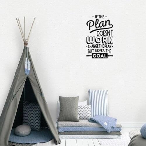 Teamwork Sticker Makes Dream Work Wall Sticker For Home Study Room Company Office Classroom Decor Removable Vinyl sv27