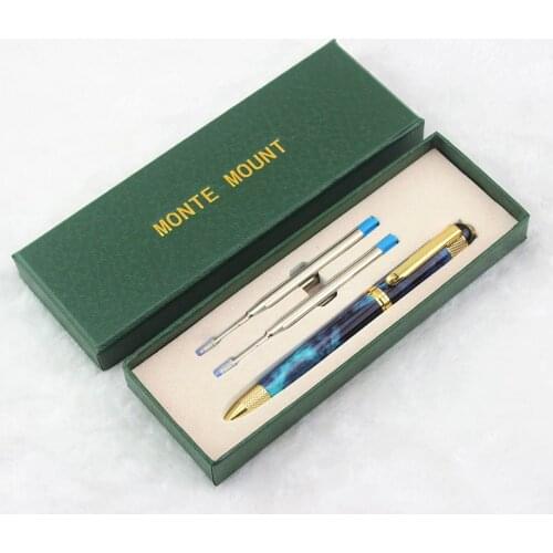Luxury quality Metal Ballpoint Pen 0.7mm Ball Pen for School Gift Set Student Stationery Office Supplies Pens