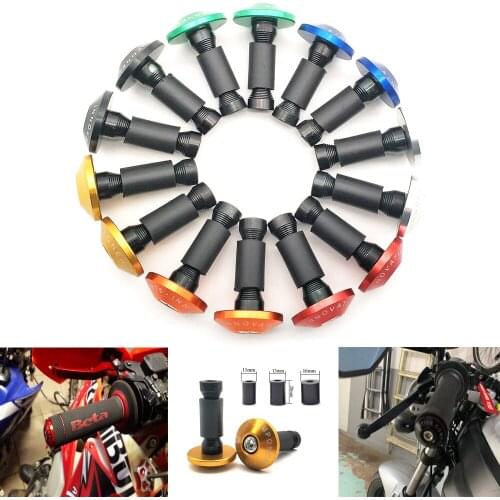 For Yamaha XT250 TRICKER Gas Gas EC2T FSE FSR EC250 1 Pair Universal Motorcycle Handlebar Cap Handle Bar Ends Racing handlebar