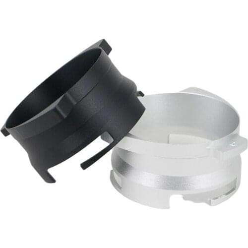 54mm Coffee Powder Aluminum Alloy Receiving Dosing Ring Rotatable Loop For Breville 8 Series Coffee Tool High Quality