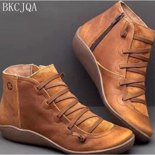 BKCJQA Women's Ankle Boots