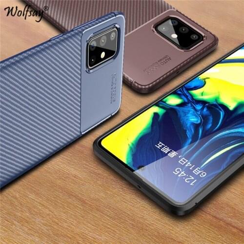 For Samsung Galaxy A71 Case For Samsung A71 Case Shockproof Armor Silicone Cover Protective Phone Bumper For Samsung Galaxy A71