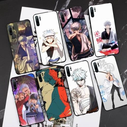 Anime Gintama Phone Case For Huawei P20 P30 P40 lite Pro P Smart 2019 Mate 10 20 Lite Pro Nova 5t