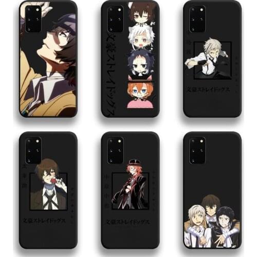 Japan Anime Bungou Stray Dogs Dazai Osamu Phone Case For Samsung Galaxy S21 Plus Ultra S20 FE M11 S8 S9 plus S10 5G lite 2020