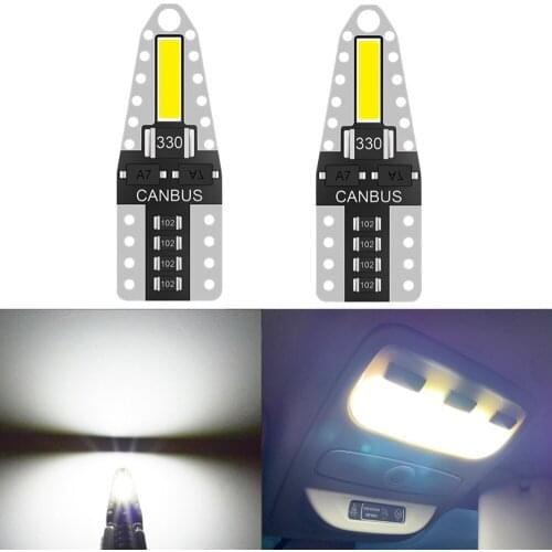 Car Interior Light led Interior Bulb Canbus Error Free T10 White LED 12V Car Side Wedge Lamp Auto Bulb for bmw e46 e90 f10 e39