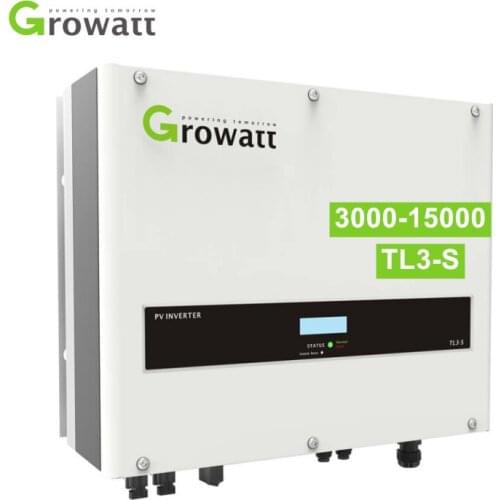 GTG-181 GROWATT Solar Inverter for Home 12KW 13KW PV Power Converter Price 15kva Grid-tied Three Phase