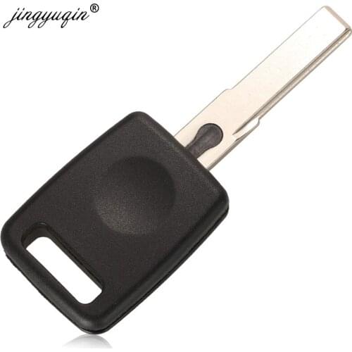 Jingyuqin 10pcs Transponder Key Shell Case Fob For Audi A4 A6 A6 A1 A3 A6L Q7 A8 Keys Replacement Car-Styling HU66 Blade ID48