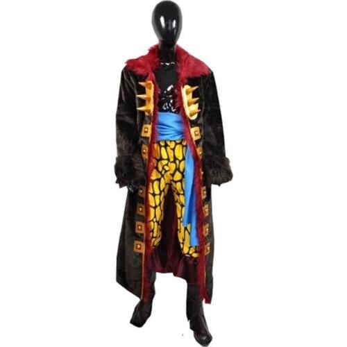 Eustass Kid Anime One Piece Cosplay Costume Captain Eustass Kid Cosplay Costumes Set Halloween Clothing Male/female Customized