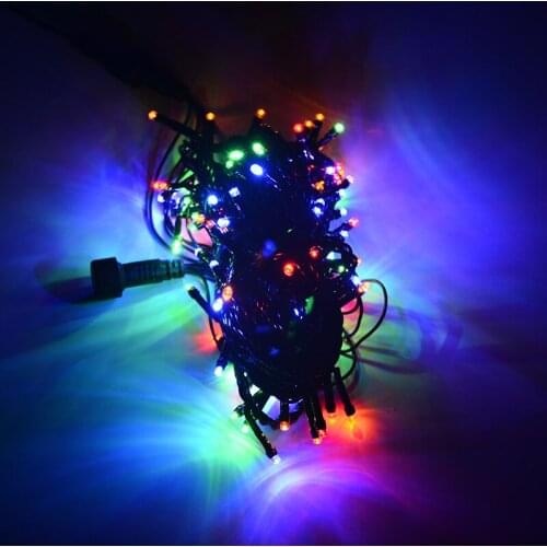 Twinkling 10m 100LEDs festival lighting chain outdoor LED string light diwali holiday decorations