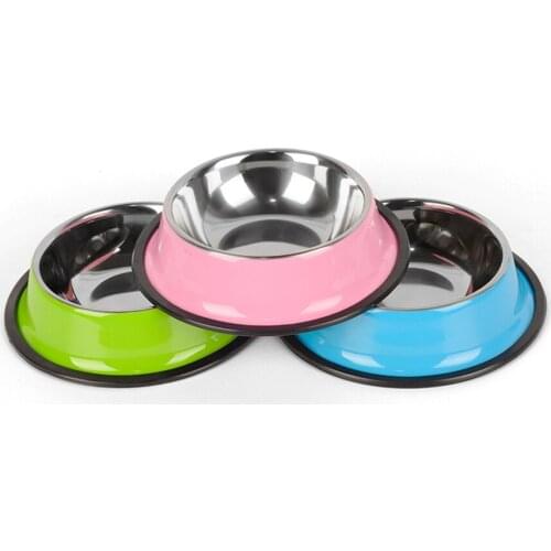 Dog Bowl Travel Pet Dry Food Bowls for Cats Dogs Pink Dog Bowls Outdoor Drinking Water Fountain Pet Dog Dish Feeder Goods