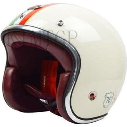 BEON B108 motorcycle helmet vintage Scooter open face helmet retro 3/4 capacete GFRP Material cascos ECE approved,Capacete