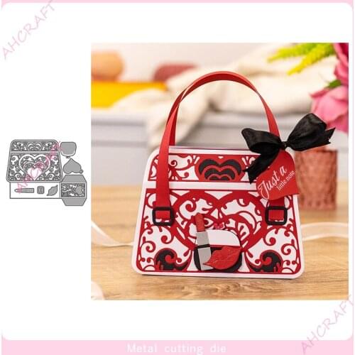 Handbag Set Metal Cutting Dies for DIY Scrapbooking Photo Album Decorative Embossing PaperCard Crafts Die2020