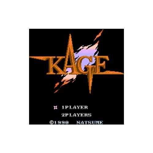 Newest Kage Region Free 8 Bit Game Card For 72 Pin Video Game Player