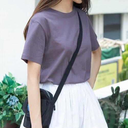 2021 New 100% Cotton Summer Basic T Shirts O-Neck Women Short Sleeve Couples T Shirt Harajuku Casual Tops For Women Summer Tees