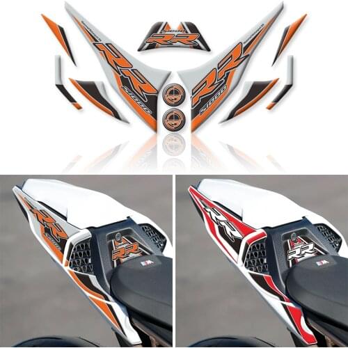 New Motorcycle 3D Gel Rear Fairing fuel tank moto body protection sticker decals kit For BMW S1000RR S1000 RR 2019 2020 2021