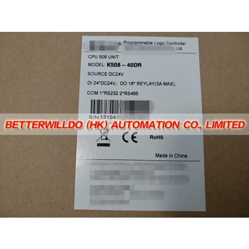 K508-40AT K508-40AX K508-40AR K508-40DT K508-40DR NEW IN BOX 1 Year Warranty