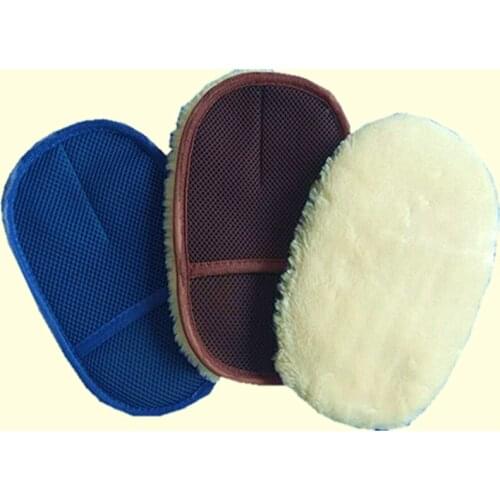 Car washing gloves cashmere car polishing gloves car waxing gloves thickened bear PAWS chenille rag cleaning tools