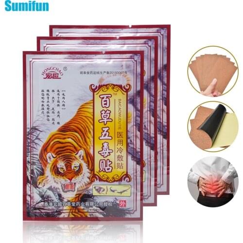 40pcs Sumifun Medical Tiger Balm Plasters Neck Joint Pain killer Arthritis Orthopedic Rheumatoid Pain Relief Patch Herbs Sticker