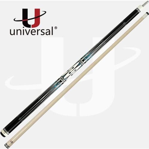 Universal Pool Cue 12.5mm Kamui Tip Maple Shaft 72cm Carbon Tube Inside Radial Joint Turquoise Mosaic Butt Professional Billiard