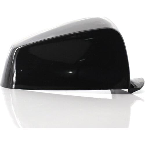 Car Side Door Mirror Cap Replacement for BMW E60 5 Series 6-Series Gran Coupe Painted Black Automobiles Parts Accessories