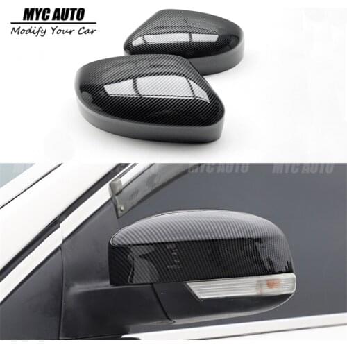 Mirror Cover For Ford Focus MK2 MK3 RS ST 2008 2009 2010 2011 2012 2013 2014-2018 Replacement Carbon Look Mirror Cover