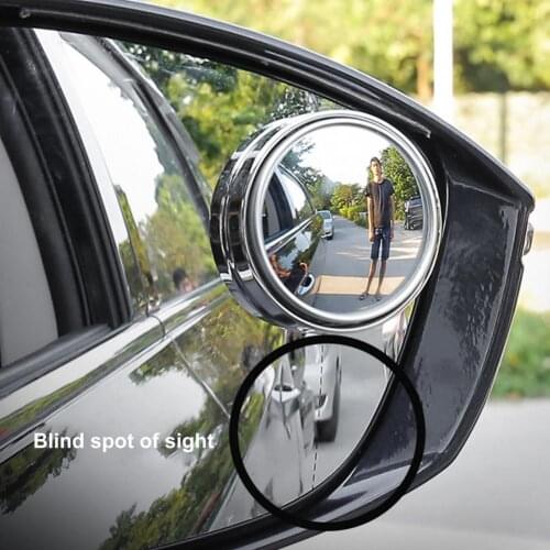 1Pcs Waterproof Round car goods Car Rearview Sideview Auxiliary Blind Spot Mirror Universal Car Styling Accessories