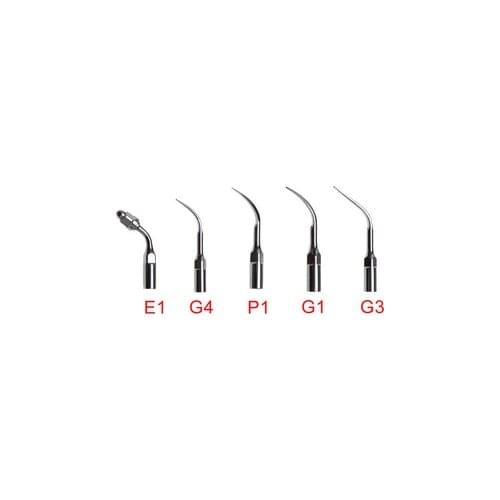 5 Work tip suit-E Dental Scaler Tips Endo Scaling Perio Fit EMS Scaler handpiece