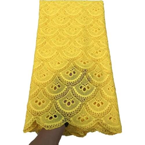 African Guipure Lace Fabric, White Nigerian Water Soluble Cord, Party Wedding Embroidered Lace