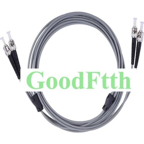 Armored Patch Cords ST-ST Multimode 62.5/125 OM1 Duplex GoodFtth 1-15m 6PCS/LOT
