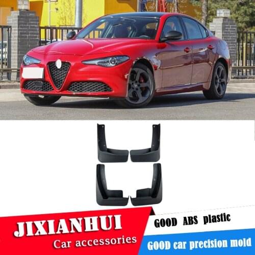 For Alfa Romeo Giulia 2016-2019 Mudflaps Splash Guards Front With color and rear Mud Flap Mudguards Fender Modified special