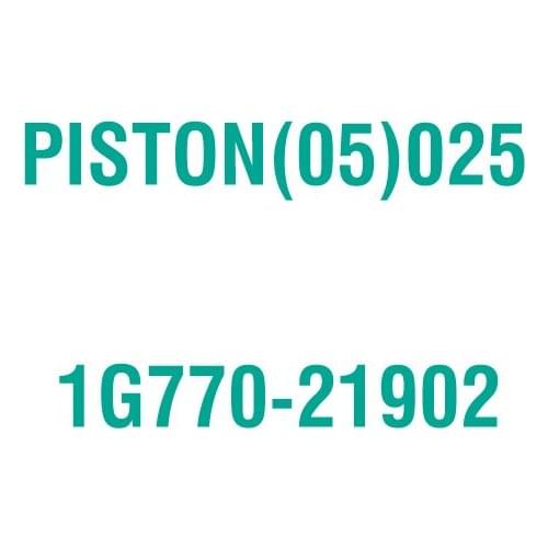 For Kubota 1G770-21902 PISTON(05)025