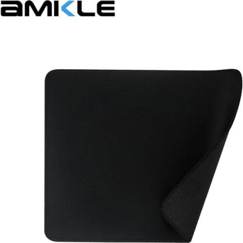 Amkle Gaming Mouse Pad 24*20 cm Antislip Speed Control Locking Edge Black Mouse Mat pads mouse Rug for Laptop PC Computer Tablet