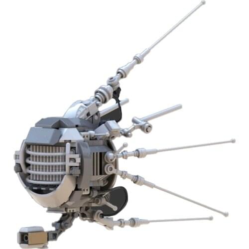 Game Robot Figure High-tech Eyebots Classic Building Blocks DIY Fallouted Eye Robot Model Bricks Toys MOC Children Kids Gift