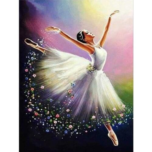 Full Square Drill 5D DIY Diamond Painting "Ballet girl"Cross Stitch Mosaic Picture of Rhinestone Home Decor Diamond Embroidery
