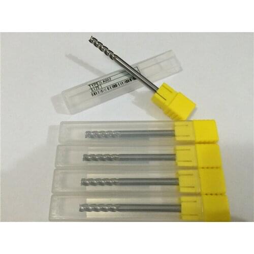 5Pcs/lot D6*16*d4.0*75L 2 Flutes Spuare End Mills For Aluminum Alloy Processing Carbide CNC Router bits