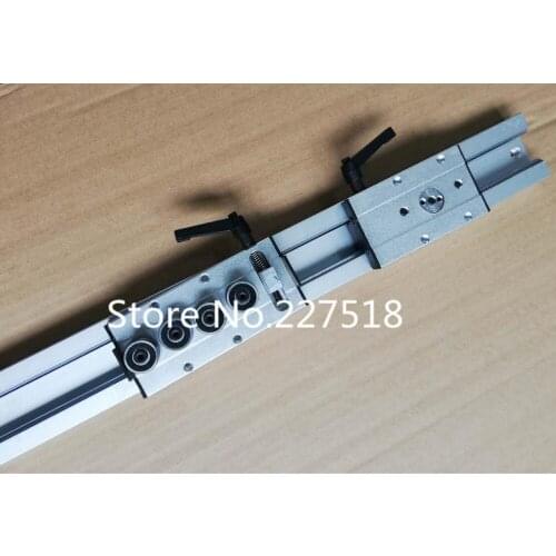 2pcs linear guide SGR20 L300 400 500 600 700 800mm+2pcs SGB20UU Self locking SGB20-4 self locking linear bearing slide roller