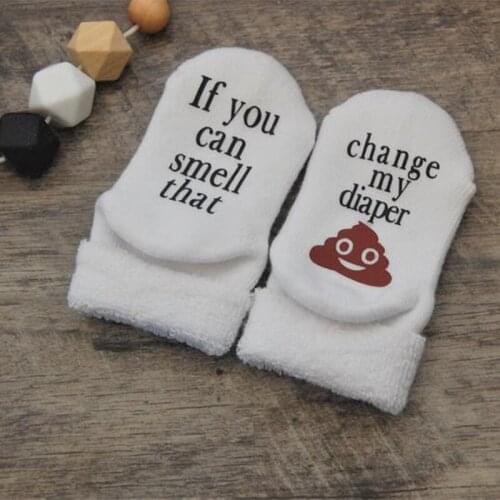 Funny Baby Shower Gender reveal mom dad Grandpa Grandma sister uncle Aunt to be Pregnancy Announcement Gift friend present socks
