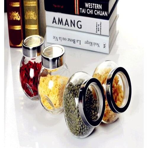 New Real Army Plum Mason Jar Spices Glass Bottle Transparent Seal The Jar Packaging Box 4 pieces/set 200ml