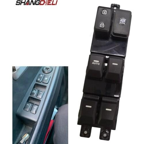 Power Window Control Switch Window Lifter Switch Button Front Left for Hyundai KIA Morning Picanto 2011-2016