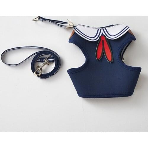 Dog Harness Vest Adjustable Soft Breathable Puppy Collar Cat Pet Dog Chest Strap Dog Harness Nylon Mesh Vest Harness for Dogs