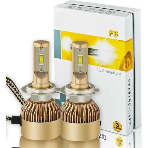 Fog Light Bulbs PD-P6 Car Headlight H1,H4,H7,H8,H9,H11,9005,9006,9012 30W 3800lm 6000K car Styling Auto Headlamp