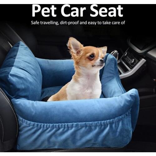 Universal Pets Travel Car Seat Bed Pet Carrier Seat Nonslip Quilted Pet Carrier for Cat Dogs Outdoor Travel Dog Bed Car Seat Bed