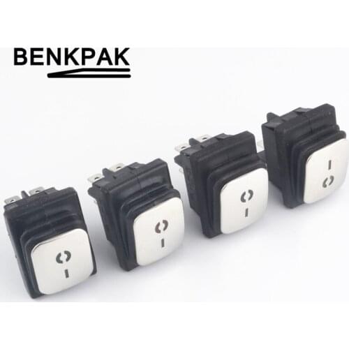 1pcs Led 220V waterproof 4pin weather pack boat rocker switch power switch fixed locking