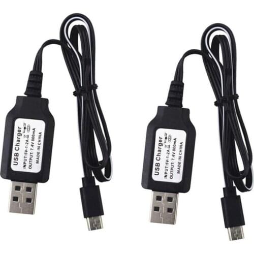 7.4v Usb Charging Cable For Sp500 S166 S167 Folding Quadcopter Spare Parts Remote Control Drone Lithium Battery Charger