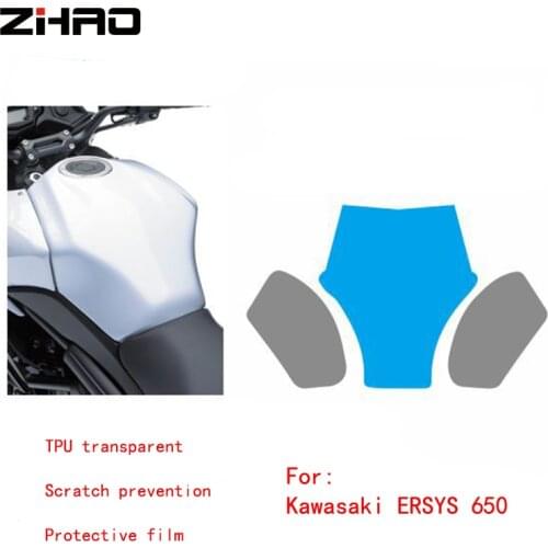 Tank Protector Sticker The whole car TPU transparent Protection Scratch Decal Gas For Kawasaki Versys 650 1000