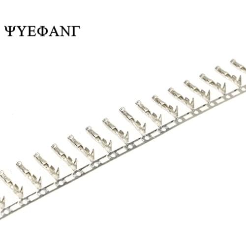 100PCS Dupont Terminal 2.54mm Jumper Wire Cable Housing Female Pin Connector Terminal For Jumper Wire Cable
