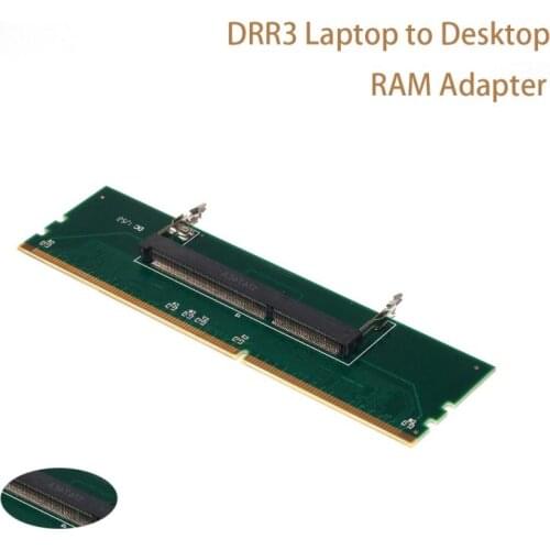Memory Adapter The Adapter Card Laptop 200 Pin Internal Memory To Desktop DDR3 Adapter Practical Durable Portable Connector