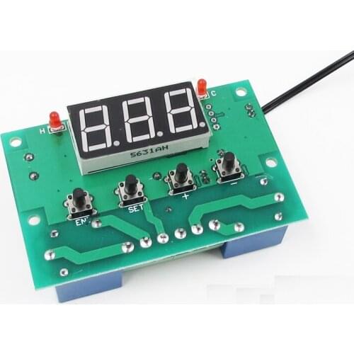 Hot and cold automatic 2 relay adjustable automatic constant temperature controller